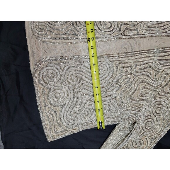 Vtg 1981 Halston Couture Collector Hand Beaded Bugle Jacket - Picture 11 of 16